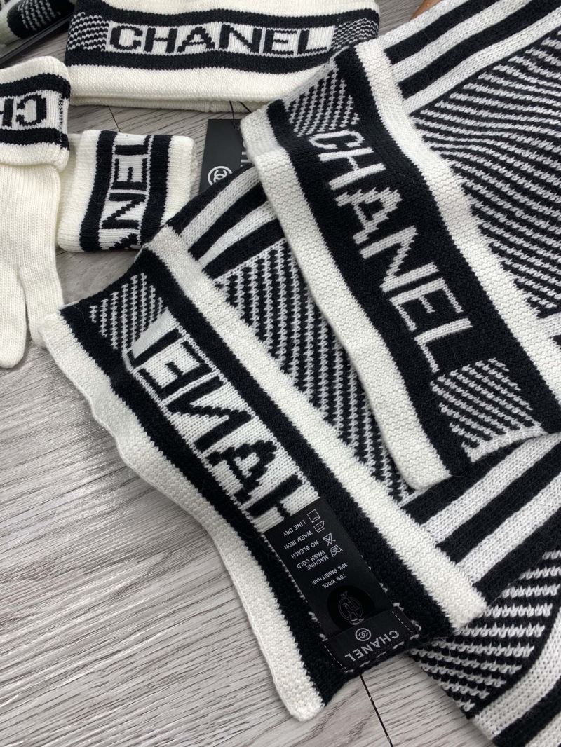 Chanel Caps Scarfs